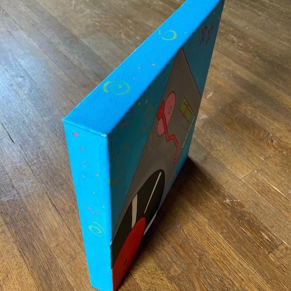 Set/2 Music Lovers Hand Painted Art - Picture 6 of 8